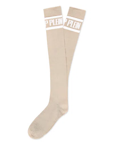 Philipp Plein Socks  Tm In Beige