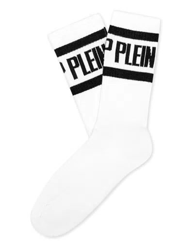 Philipp Plein Socks In White