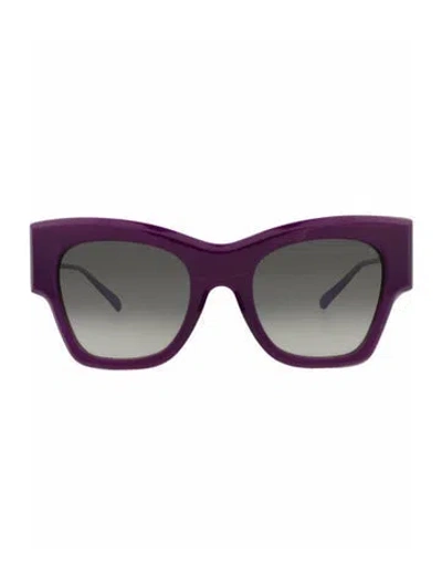 Pre-owned Philipp Plein Solid Sunglasses W/ Tags In Purple