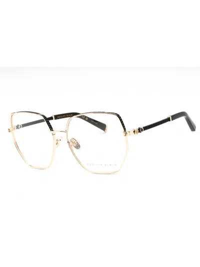Philipp Plein Sophisticated Cat-eye Eyeglasses For Women In Gold