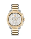 Philipp Plein Spectre Chronograph, 44mm In White/two-tone