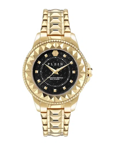 Philipp Plein Sport Philipp Plein Women's Plein Lady Rock Watch In Gold