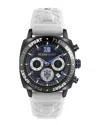 Philipp Plein Sport Wildcat Silicone Strap Watch, 40mm In White
