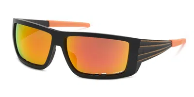 Philipp Plein Sport Ssp003 U28a Occhiali Da Sole Neri Per Uomo In Black