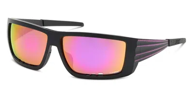 Philipp Plein Sport Ssp003 U28r Occhiali Da Sole Neri Per Uomo In Black