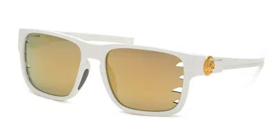 Philipp Plein Sport Ssp004 5wwg Occhiali Da Sole Bianchi Per Uomo In White