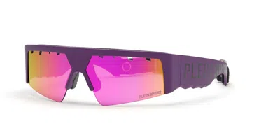 Philipp Plein Sport Ssp006 Geav Occhiali Da Sole Purple Per Uomo