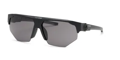 Philipp Plein Sport Ssp015 0u28 Occhiali Da Sole Neri Per Uomo In Black