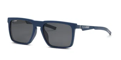 Philipp Plein Sport Usp026 With Clip-on U43p Occhiali Da Vista Blu Per Uomo (solo Montatura)