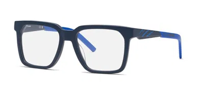 Philipp Plein Sport Vsp018 991m Occhiali Da Vista Blu Per Uomo (solo Montatura)