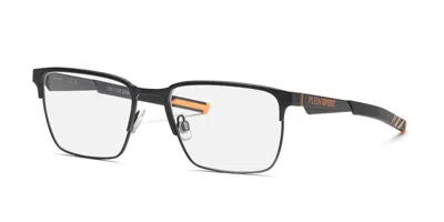 Philipp Plein Sport Vsp021 Q75y Occhiali Da Vista Neri Per Uomo (solo Montatura) In Black