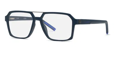 Philipp Plein Sport Vsp024 06qs Occhiali Da Vista Blu Per Uomo (solo Montatura)