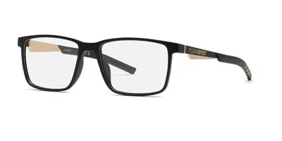 Philipp Plein Sport Vsp027 0u28 Occhiali Da Vista Neri Per Uomo (solo Montatura) In Black