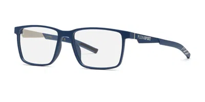 Philipp Plein Sport Vsp027 0u43 Occhiali Da Vista Blu Per Uomo (solo Montatura) In Blue