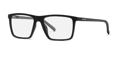 Philipp Plein Sport Vsp028 0u28 Occhiali Da Vista Neri Per Uomo (solo Montatura) In Black