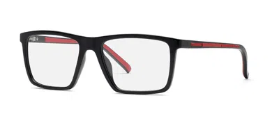 Philipp Plein Sport Vsp028 0z42 Occhiali Da Vista Neri Per Uomo (solo Montatura)