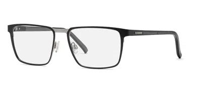 Philipp Plein Sport Vsp029 0583 Occhiali Da Vista Neri Per Uomo (solo Montatura)