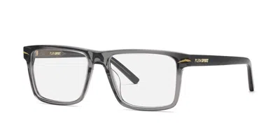 Philipp Plein Sport Vsp039 0868 Occhiali Da Vista Chiari Per Uomo (solo Montatura) In Gray