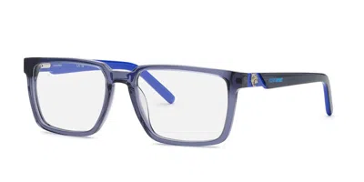 Philipp Plein Sport Vsp041 04al Occhiali Da Vista Blu Per Uomo (solo Montatura)