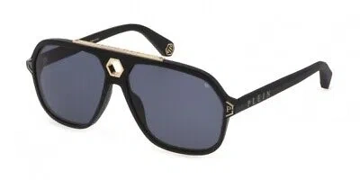 Pre-owned Philipp Plein Spp004m-0703 Matt Sunglasses