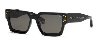 Philipp Plein Spp005v 700v Occhiali Da Sole Neri Per Donna In Black