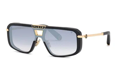 Philipp Plein Spp008m 703x Men's Sunglasses Black Size 99