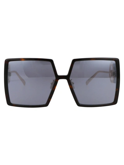 Philipp Plein Spp028m Sunglasses In 722x Brown