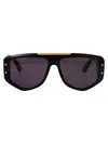 Philipp Plein Spp093m Sunglasses In 0700 Black