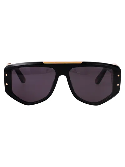 Philipp Plein Spp093m Sunglasses In 0700 Black