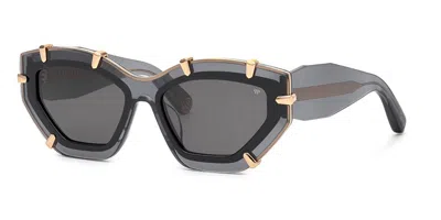 Philipp Plein Spp099v 0819 Women's Sunglasses  Size 55