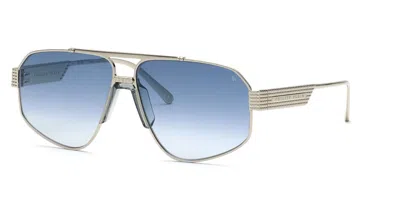 Philipp Plein Spp106m 0579 Men's Sunglasses  Size 63