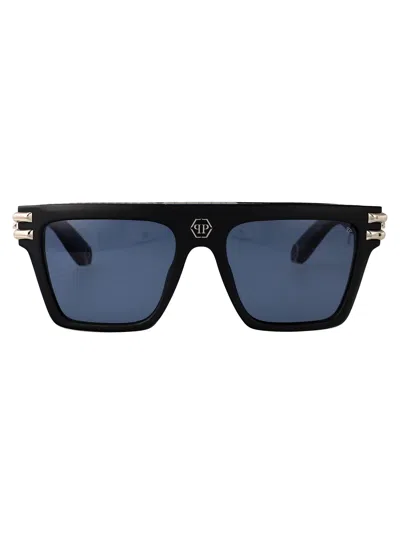 Philipp Plein Spp108v Sunglasses In Black
