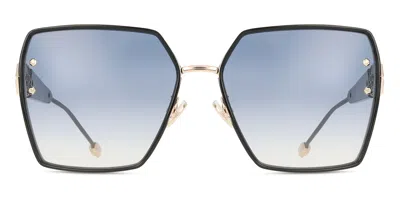 Philipp Plein Spp122v 0300 Women's Sunglasses Gold Size 64 In Multi