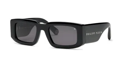 Philipp Plein Spp149v 0700 Occhiali Da Sole Neri Per Uomo In Black