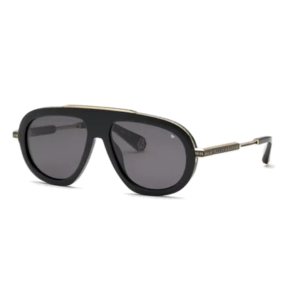 Philipp Plein Spp151 M Sunglasses In Black