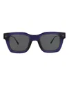Philipp Plein Square-frame Acetate Sunglasses In Black