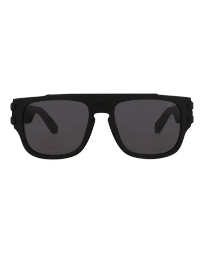 Philipp Plein Square-frame Acetate Sunglasses In Multi