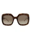 Philipp Plein Square-frame Acetate Sunglasses Woman Sunglasses Multicolored Size 55 Acetate In Fantasy