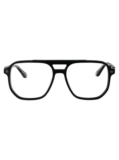 Philipp Plein Square Frame Glasses In 700v