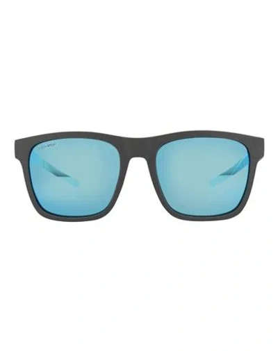 Philipp Plein Square-frame Injection Sunglasses Man Sunglasses Grey Size 56 Plastic Material In Gray