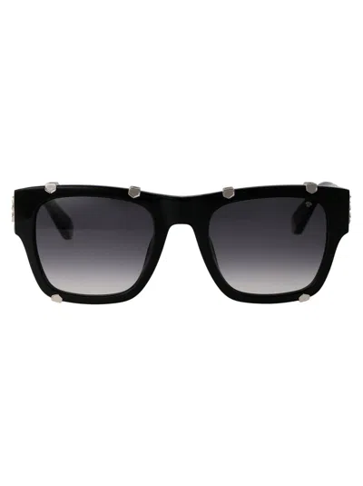 Philipp Plein Square Frame Sunglasses In 0700