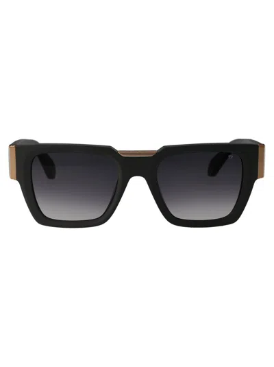 Philipp Plein Square Frame Sunglasses In 0700