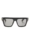 Philipp Plein Sonnenbrille Mit Eckigem Gestell In Schwarz