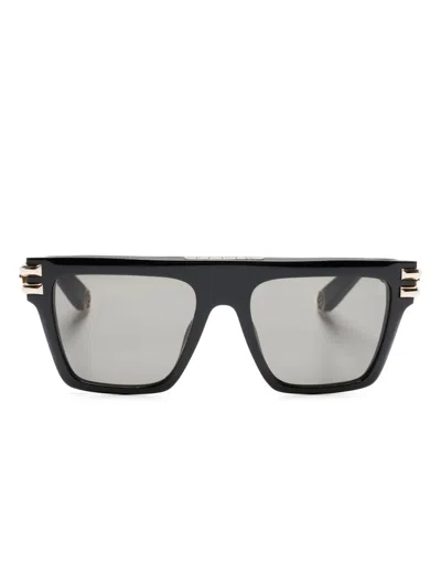 Philipp Plein Sonnenbrille Mit Eckigem Gestell In Schwarz