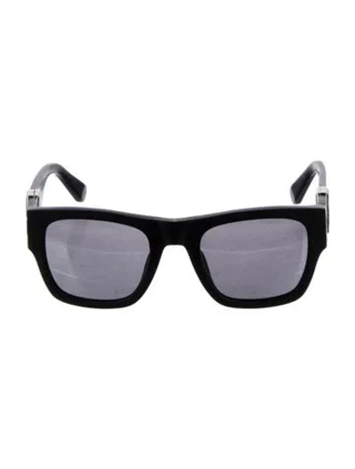 Pre-owned Philipp Plein Square Tinted Sunglasses In Black