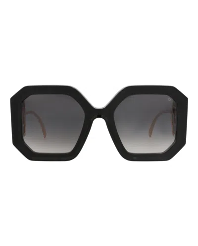 Philipp Plein Square-frame Acetate Sunglasses In Multi