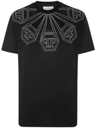 Philipp Plein Ss Hexagon T-shirt In Black