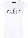 Philipp Plein Ss Logo-print T-shirt In White