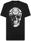 PHILIPP PLEIN SS STONES SKULL T-SHIRT