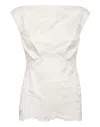 Philipp Plein Ss Top Lace In White